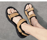 Men's Male Black Sandal Fashion Summer Sandals Best Sellers In Products Shoes for Men with Free Shipping  Designer Replica