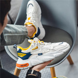 Fashion Platform Sneakers Men Street Hip Hop Casual Sneakers Men Summer Breathable Mesh Male Jogging Shoes Zapatos Hombre