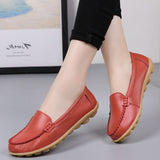 shoes Women Flats Ballet Shoes Woman Cut Out Leather Breathable Moccasins ladies Boat Shoes Ballerina female Casual Shoes