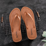 Summer Women Slippers Summer Wedge Flip-Flops Women's Beach Slippers EVA Thick Bottom Fashion Clip-on Casual Home Slipper