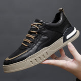 Men's Shoes Genuine Leather Designers Shoes Luxury Brand Men Outdoor Men Casual Shoes Walking Sport Sneakers Male Boots