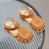 Girls Sandals Summer Fashion Cut Outs Love Baby Girl Shoes Boys Beach Sandals